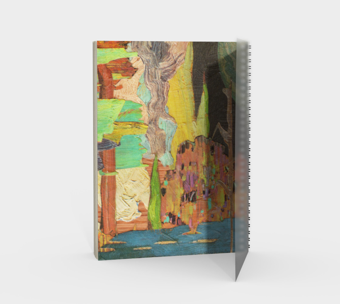 Reimagined Canadian Landscape Spiral Notebook preview #2