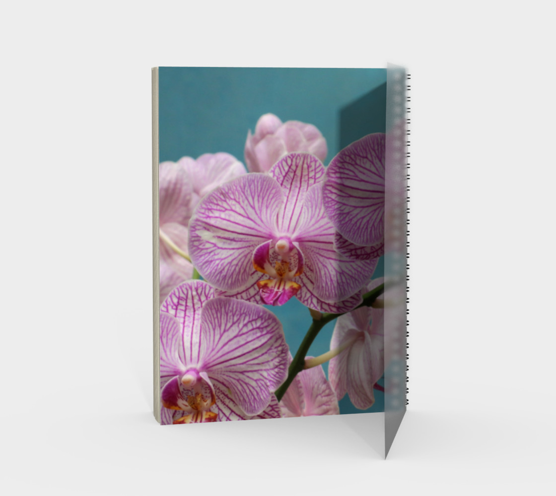 Purple Orchid Spiral Notebook preview #2
