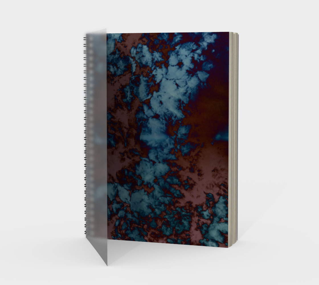 Tie-Dye Sky in Brown and Blue preview #1