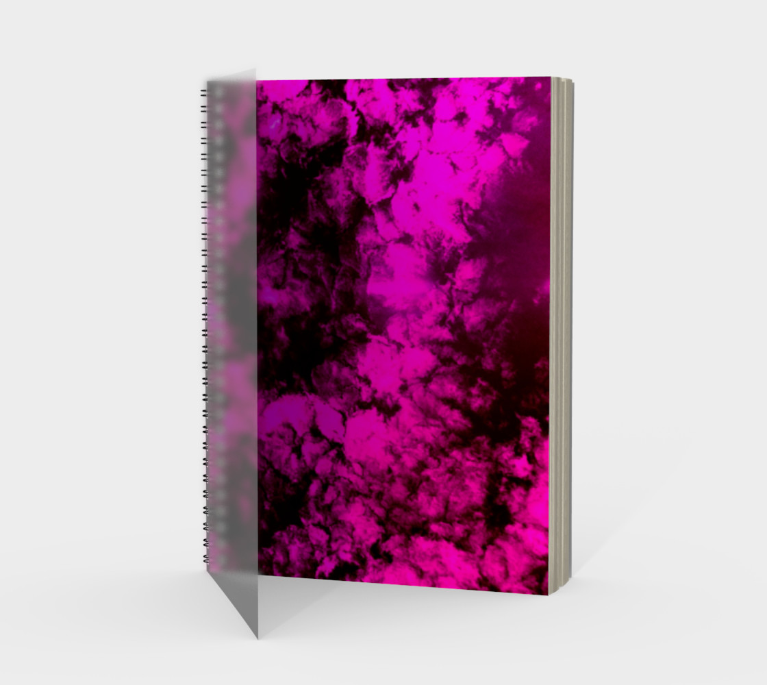 Tie-Dye Sky in Hot Pink preview #1