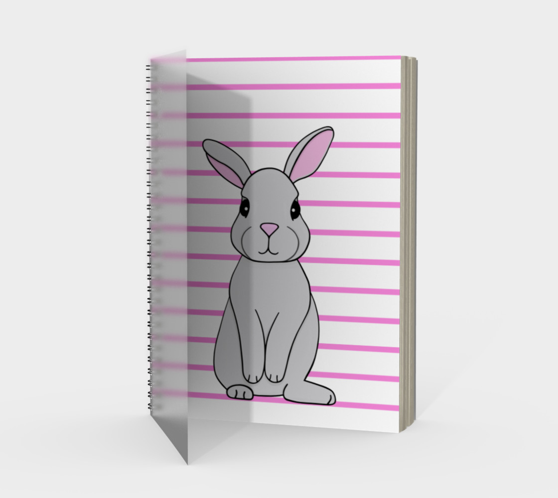 Aperçu de Rosie the Rabbit Spiral Notebook #1