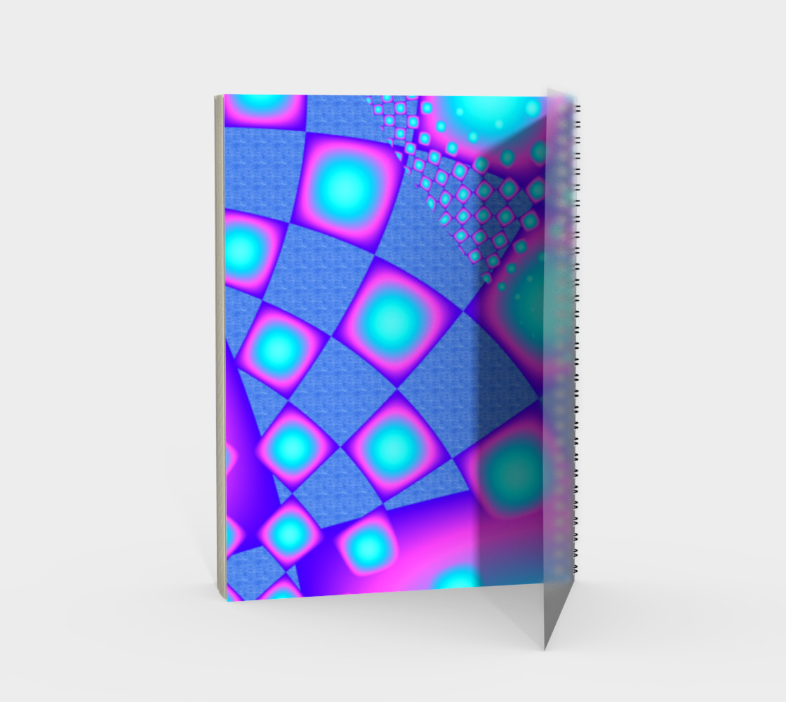 Neon Molecules Psychedelic Fractal preview #2