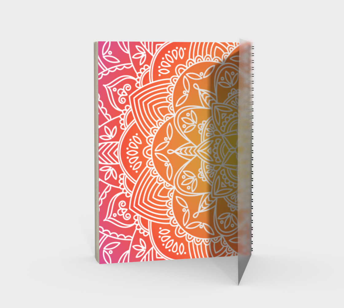 Aperçu de Trendy Gradient Mandala Design #2