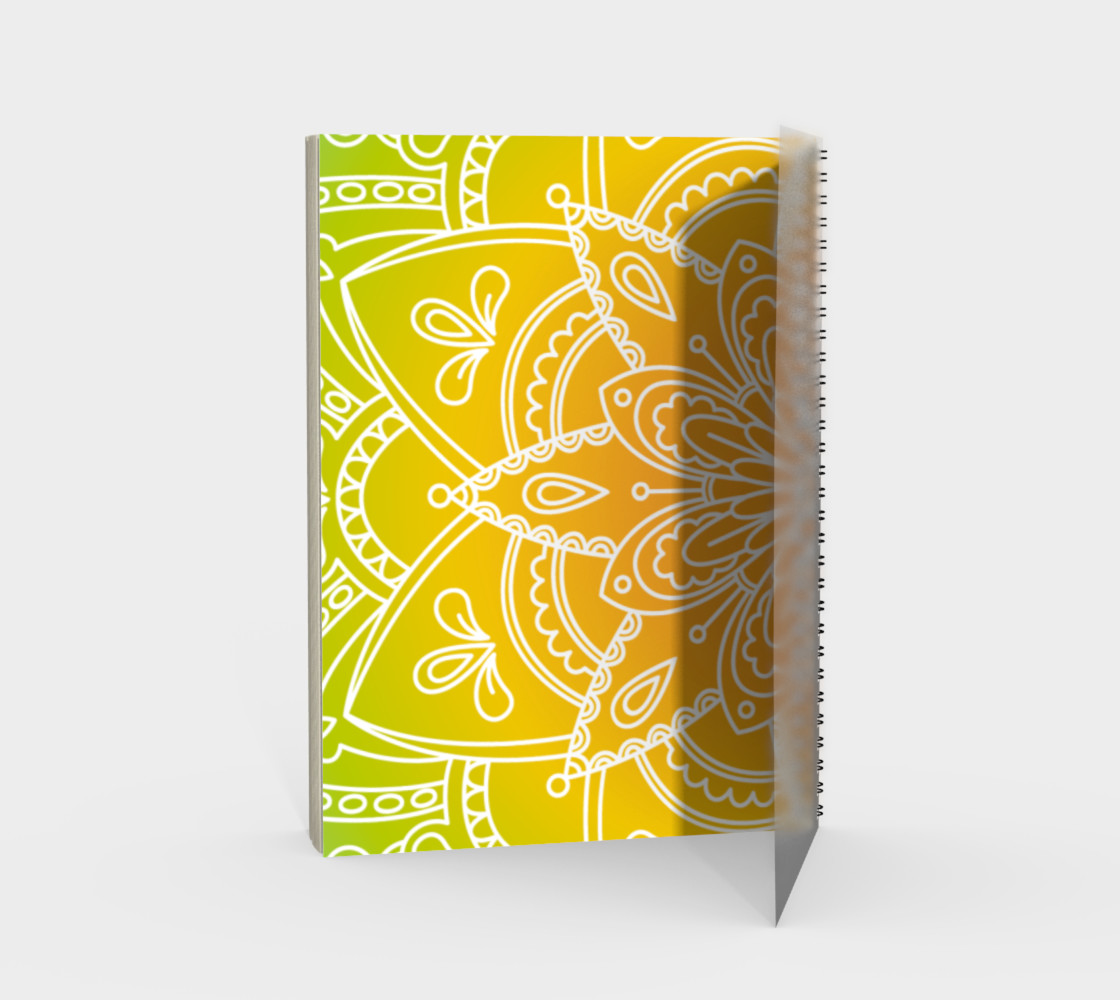 Aperçu de Trendy Gradient Mandala Design #2