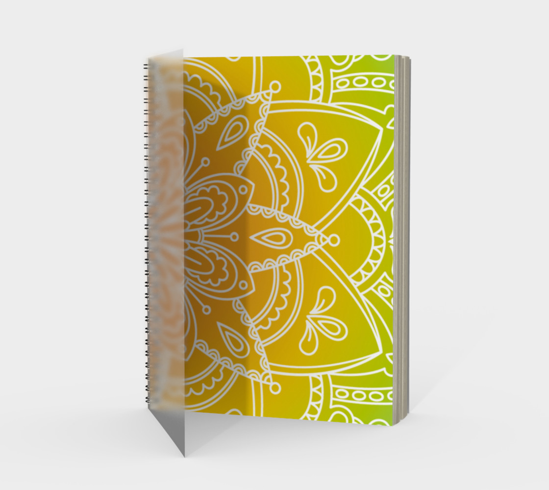 Aperçu de Trendy Gradient Mandala Design #1