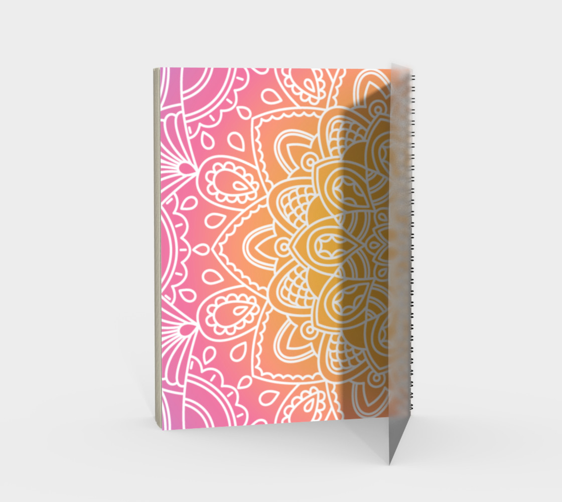 Aperçu de Trendy Gradient Mandala Design #2