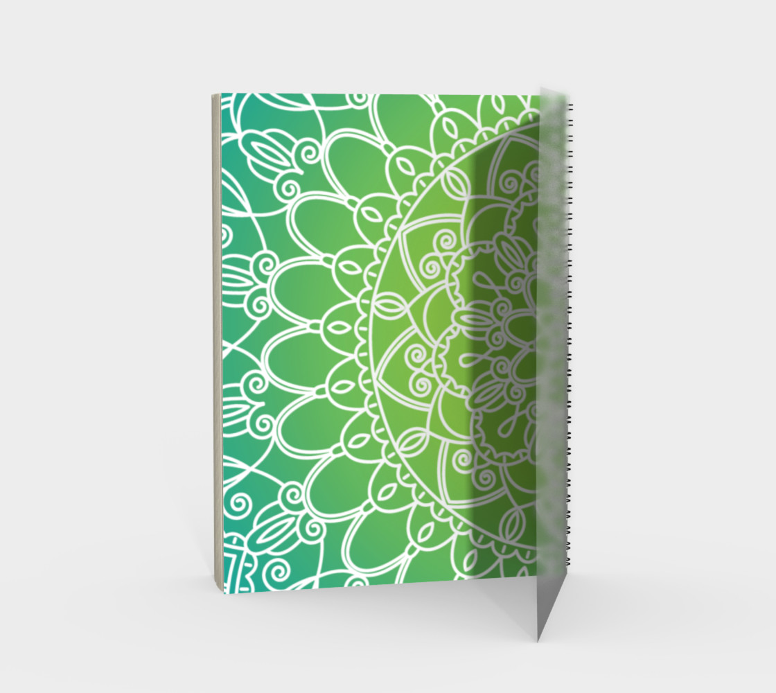 Aperçu de Trendy Gradient Mandala Design #2