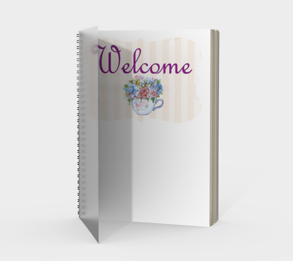 Welcome Spiral Notebook preview #1