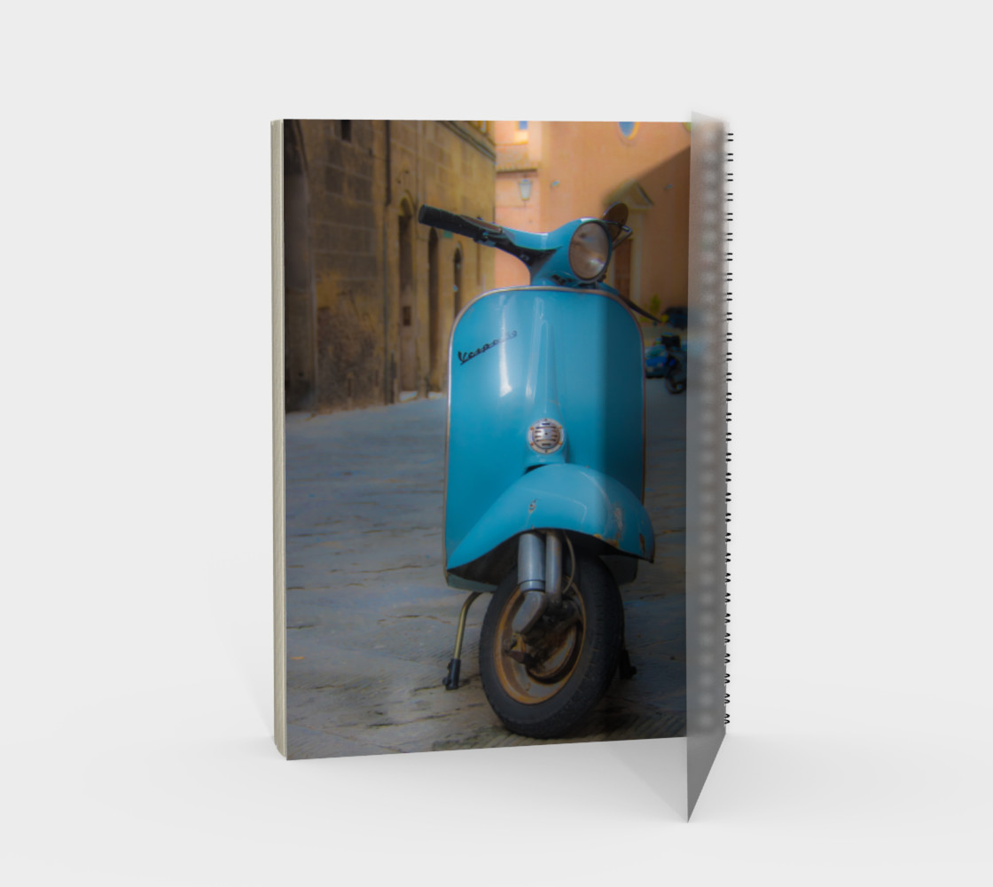 Utterly Italy Siena Vespa Notebook preview #2