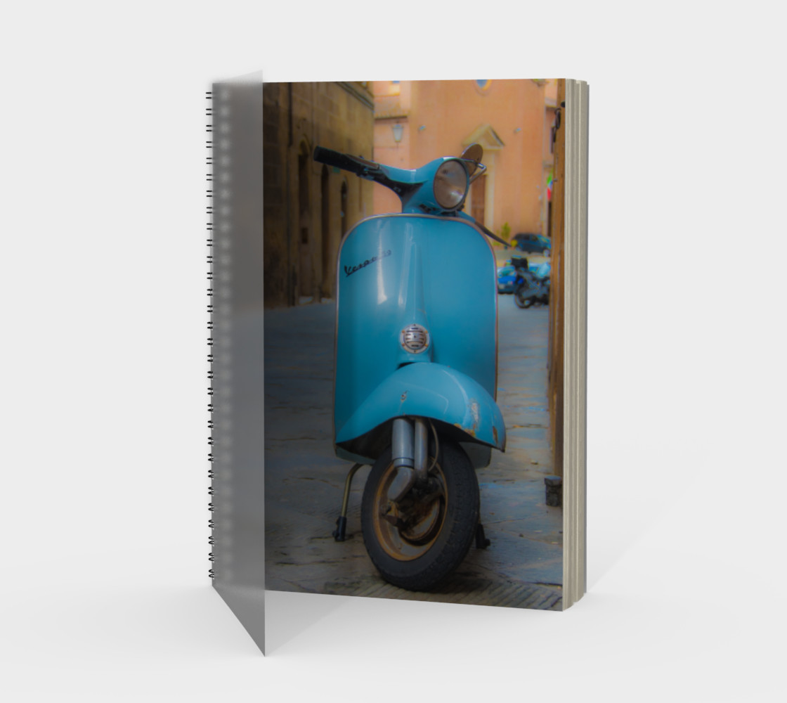 Utterly Italy Siena Vespa Notebook preview #1