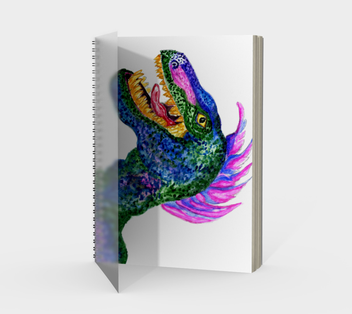 Grunge Velociraptor Art preview #1