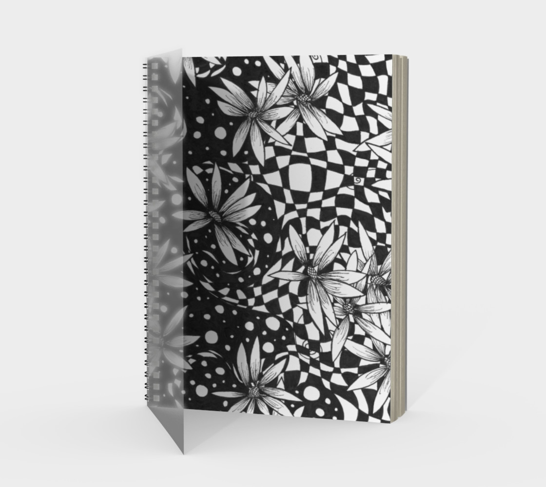 Alchemy Floral Transformation Spiral Notebook preview #1