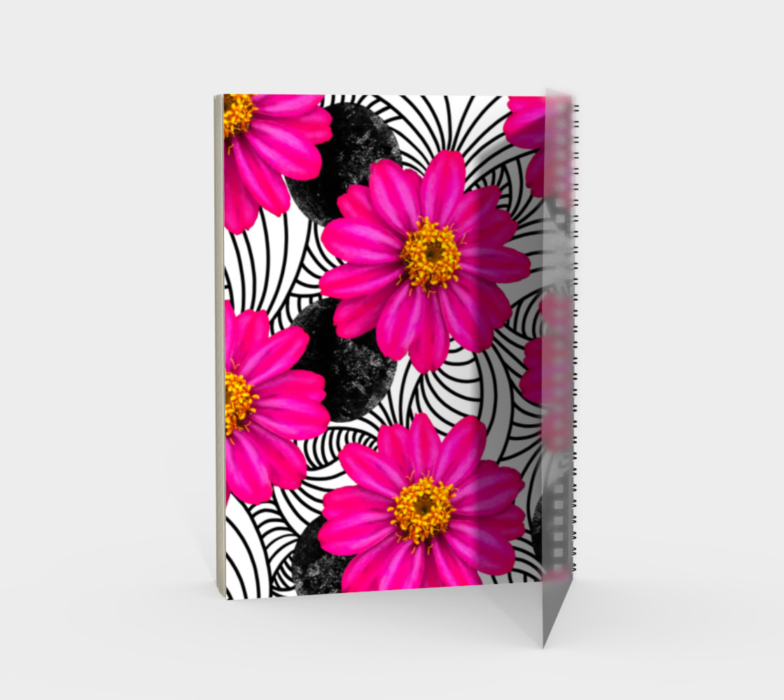 Hot Florals - Spiral Notebook preview #2
