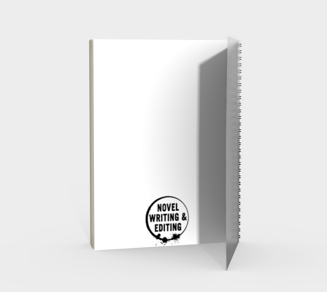 Writer Not Psycho Spiral Bound Notebook preview #2
