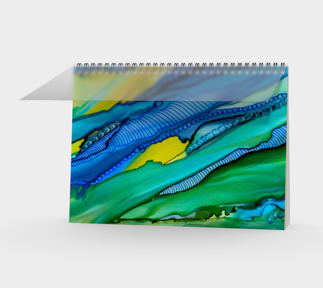 Subterrain Alcohol Ink Art preview #1