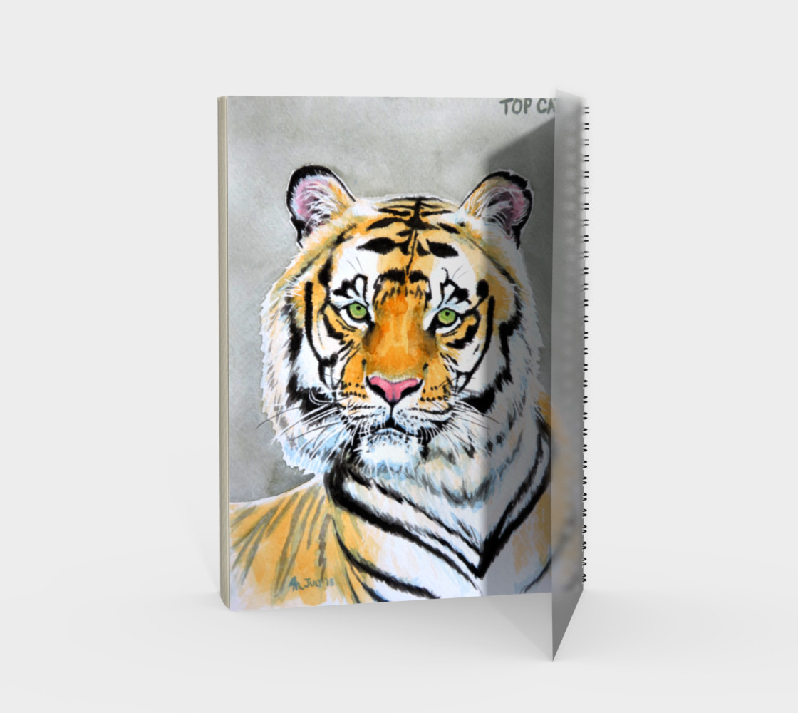 Aperçu de "Top Cat" Tiger - Notebook spiral #2