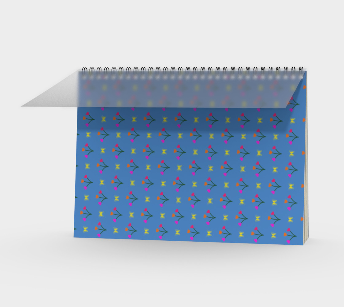 Flower Fields Spiral Notebook preview #1