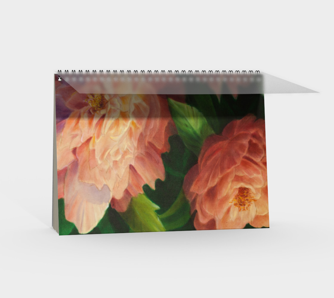 Spring Floral Spiral Notebook preview #2