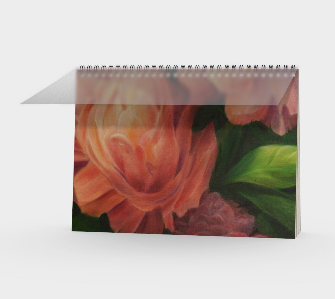 Spring Floral Spiral Notebook preview #1