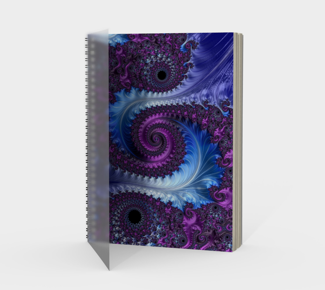 Feathery Flow Notebook preview #1