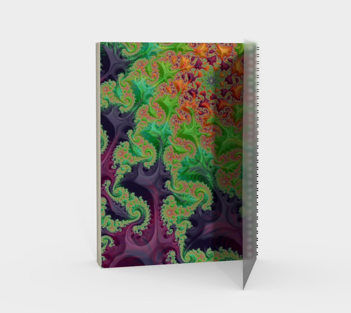Edible Flower Notebook preview #2
