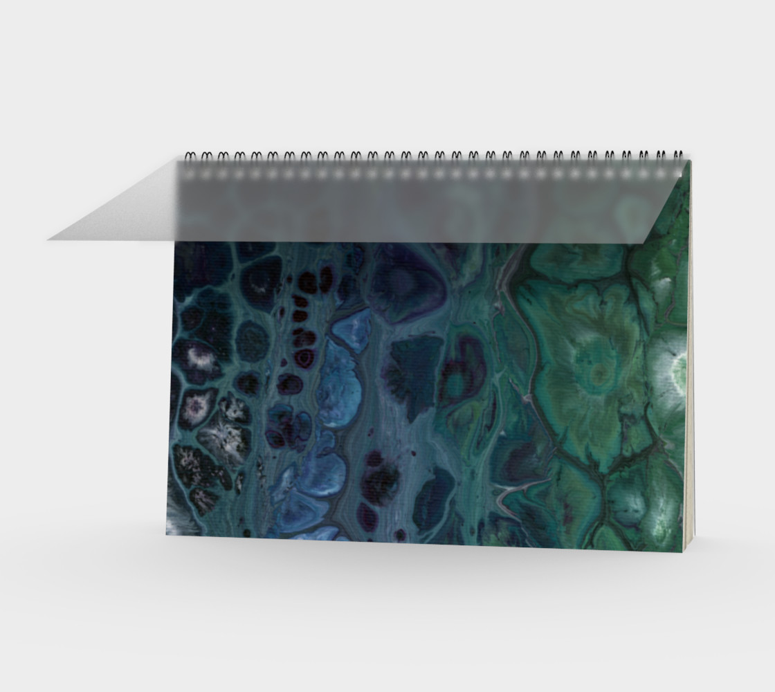 Water Scales Spiral Notebook preview #1