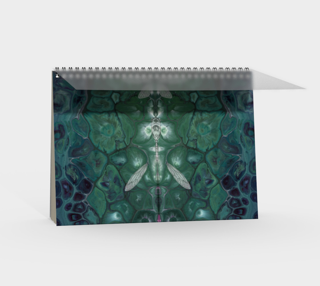 Meta Cicada Spiral Notebook preview #2