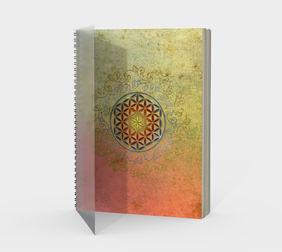Sacred Geometry Symbol - Flower Of Life - Ornaments 1 preview #1