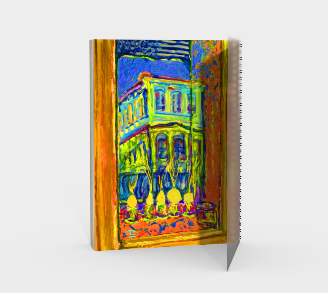 Aperçu de Channeling Vincent / Virtual Vincent™ Notebook / 48-pg. Spiral Notebook (blank) #2