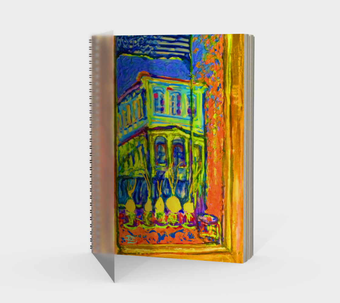 Aperçu de Channeling Vincent / Virtual Vincent™ Notebook / 48-pg. Spiral Notebook (blank) #1