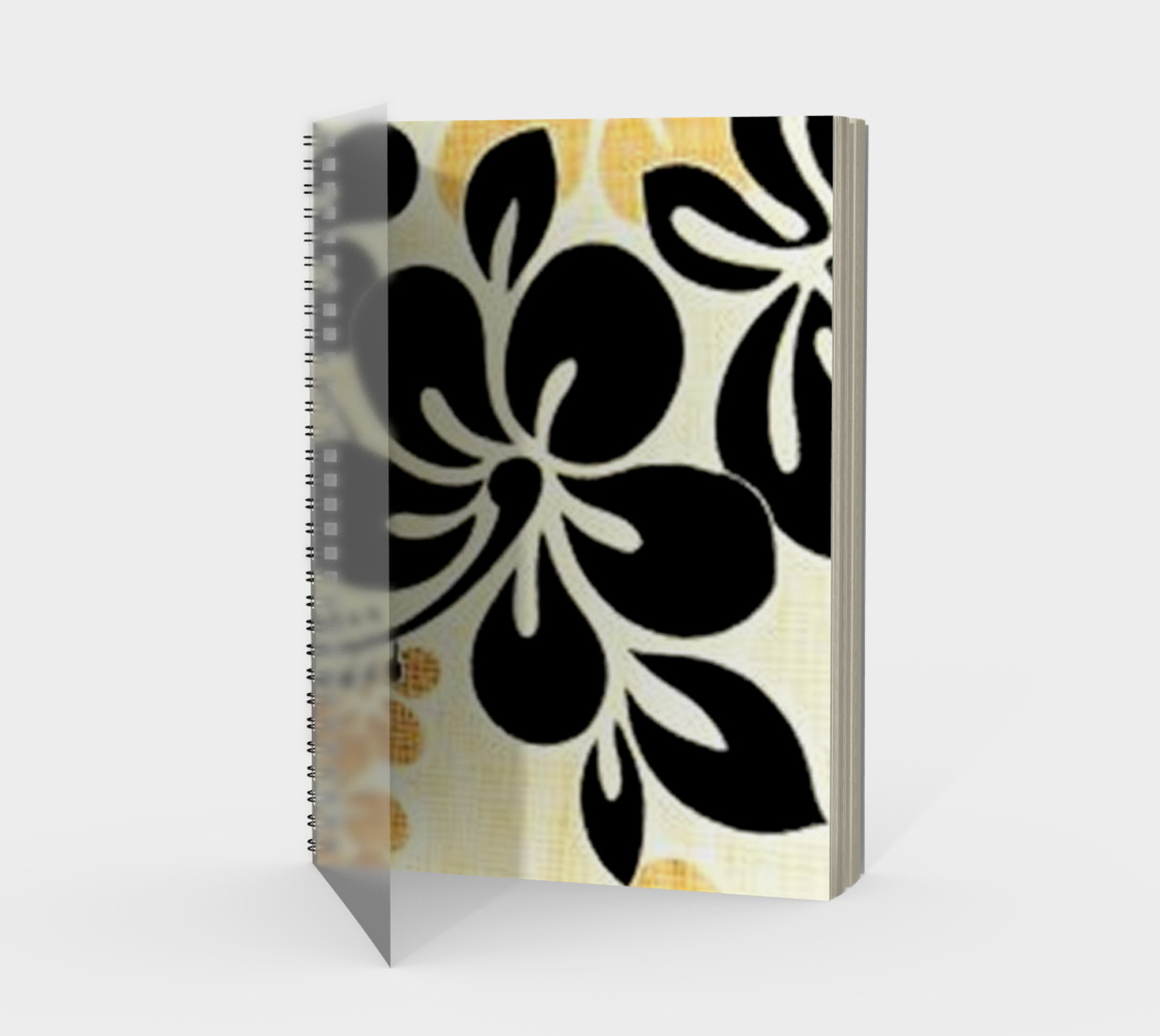 Black and Khaki Hawaiian Hibiscus preview #1