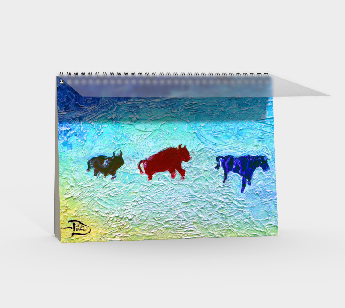 Ice Age Spiral Notebook (48-pgs / blank) preview #2