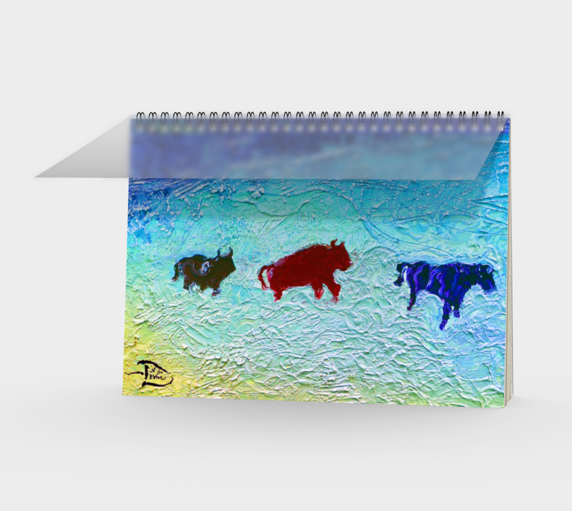 Ice Age Spiral Notebook (48-pgs / blank) preview #1