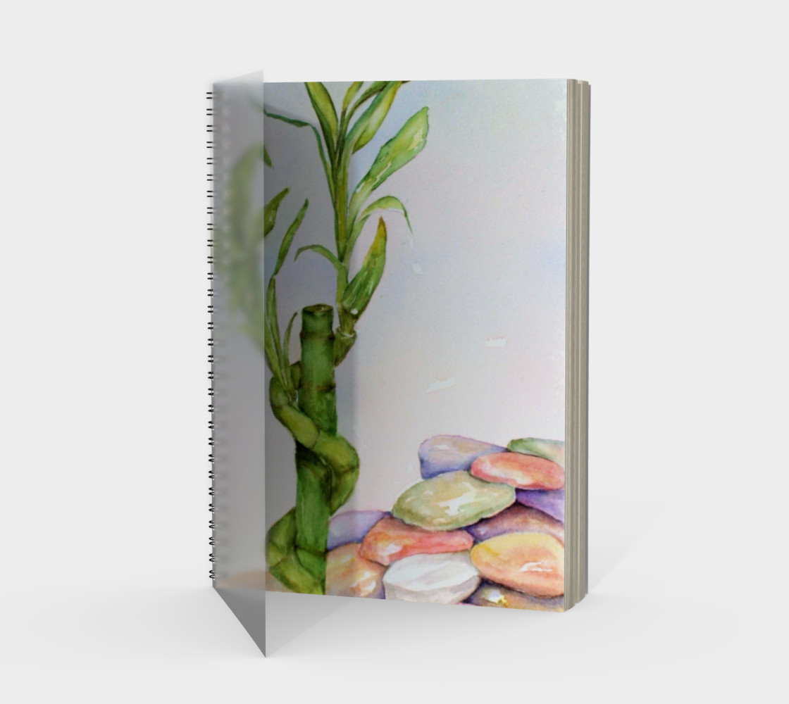 Lucky Bamboo Spiral Notebook preview #1