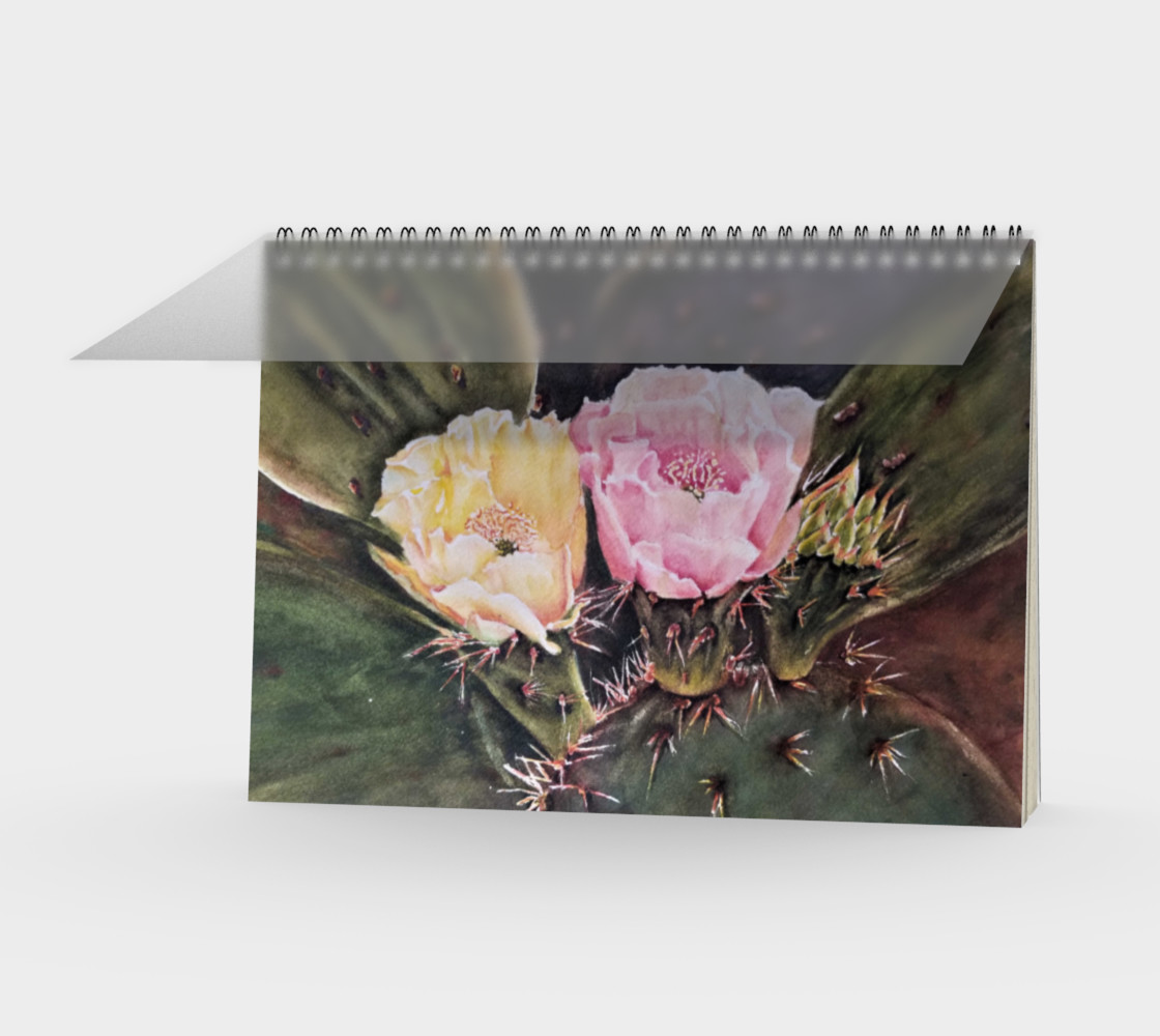 Desert Cacti Spiral Notebook preview #1