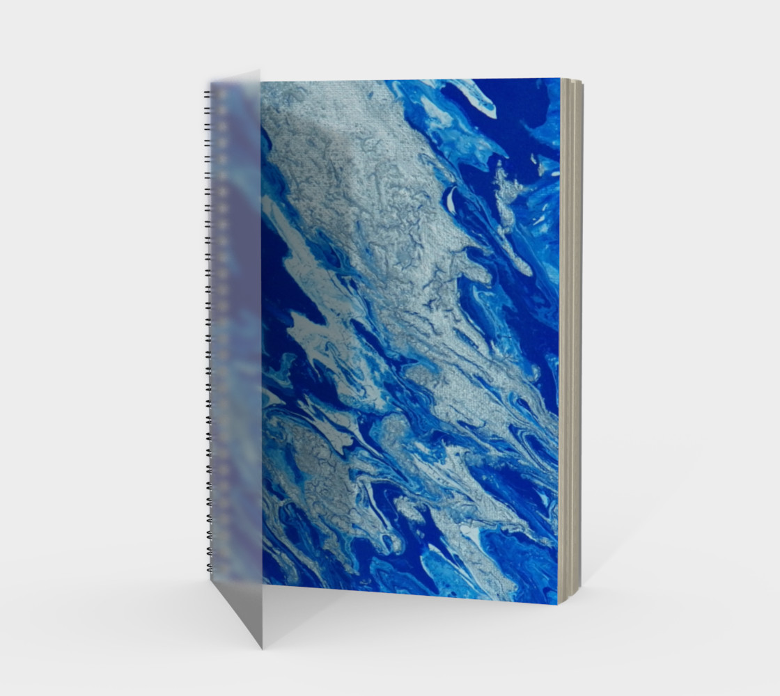Earth from Heaven Spiral Notebook preview #1