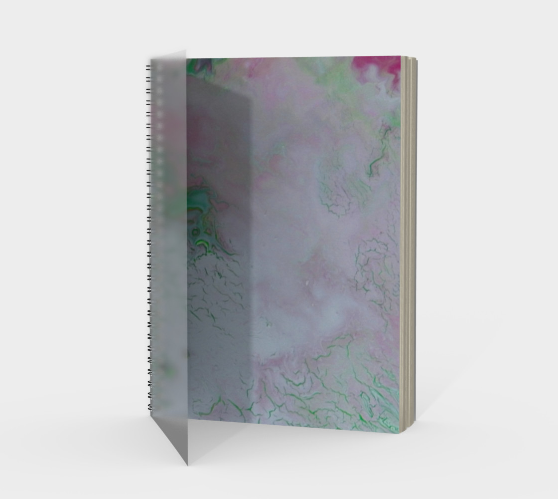 Unicorn Kisses Spiral Notebook preview #1