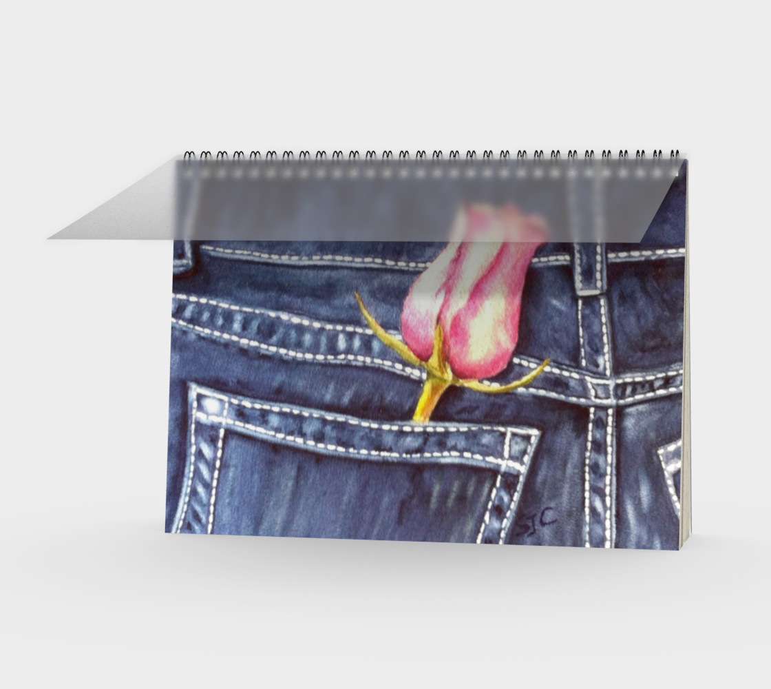 Rose Bud Spiral Notebook preview #1