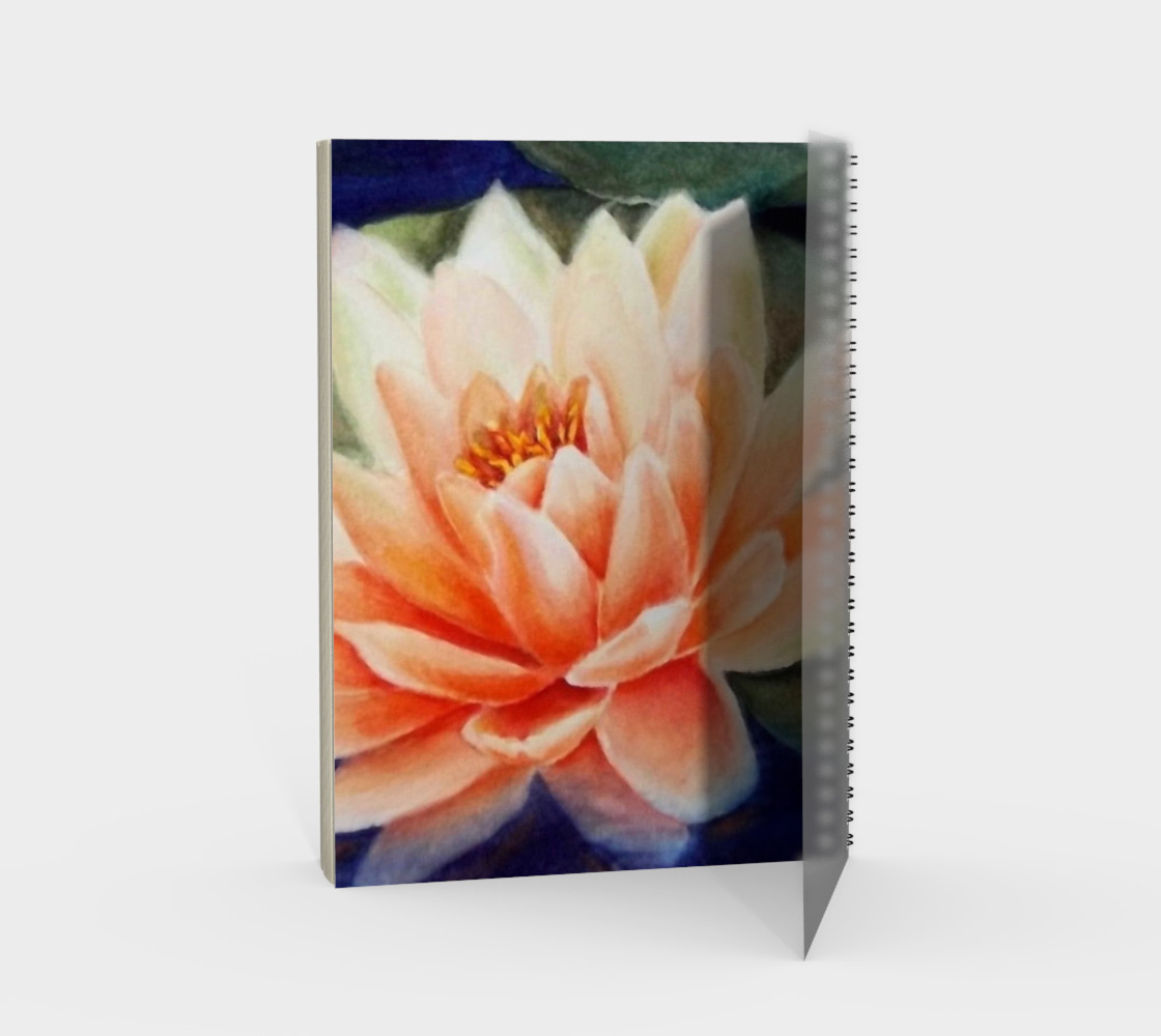 Waterlily Spiral Notebook preview #2