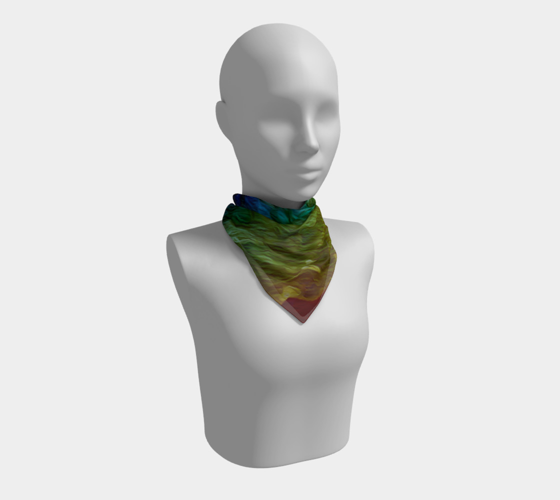 Aperçu de Finding Herself Square Scarf #1