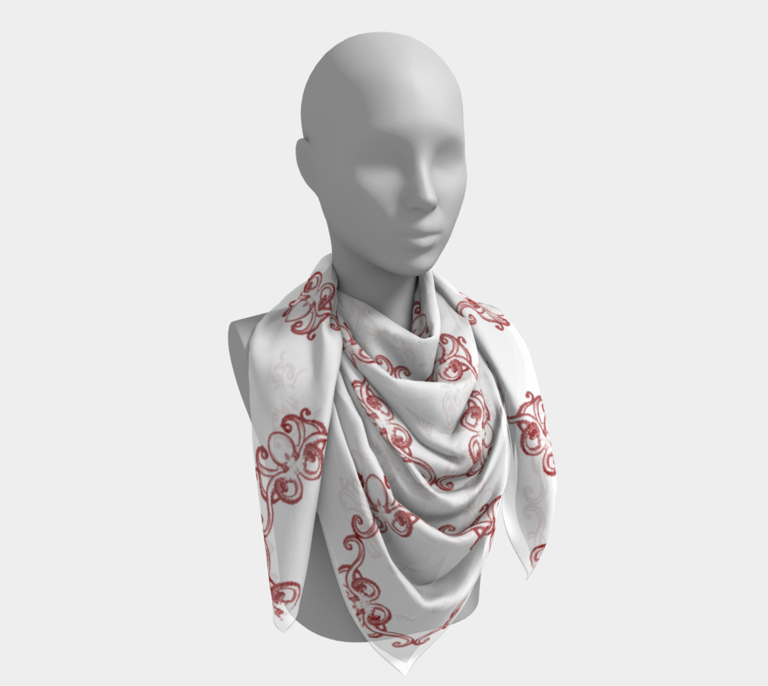 Aperçu de Kraken Pattern (red) #4