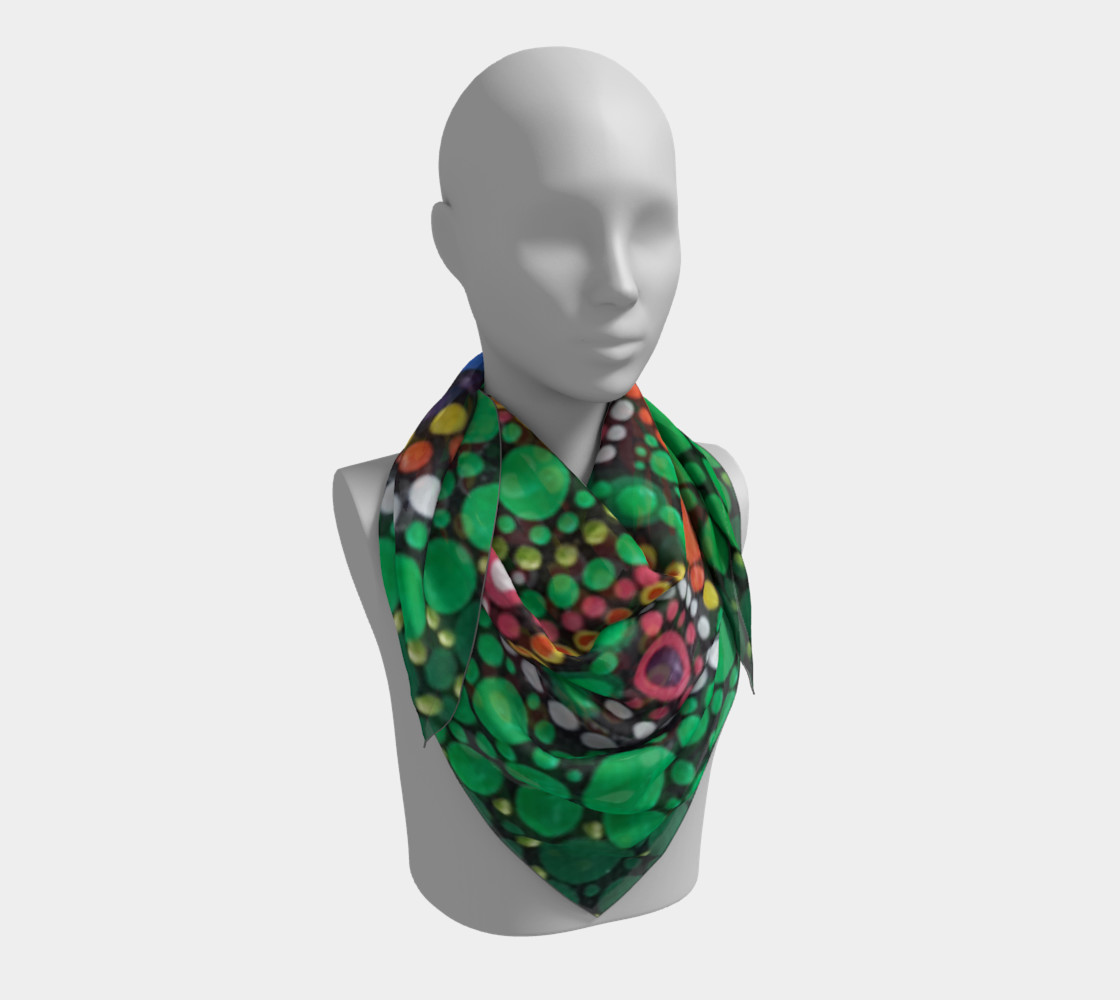 Heart Square Scarf preview #3