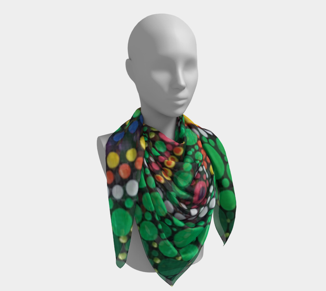 Heart Square Scarf preview #4