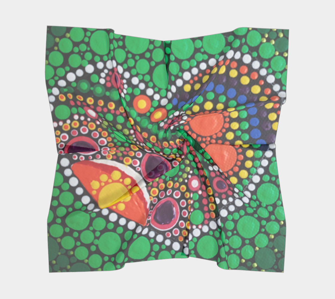 Heart Square Scarf preview #5
