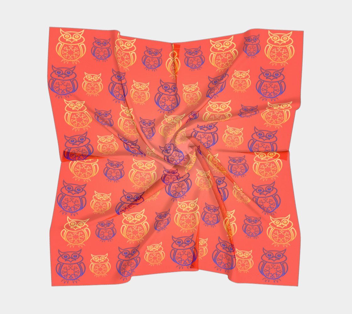 Owl Design Orange preview #5