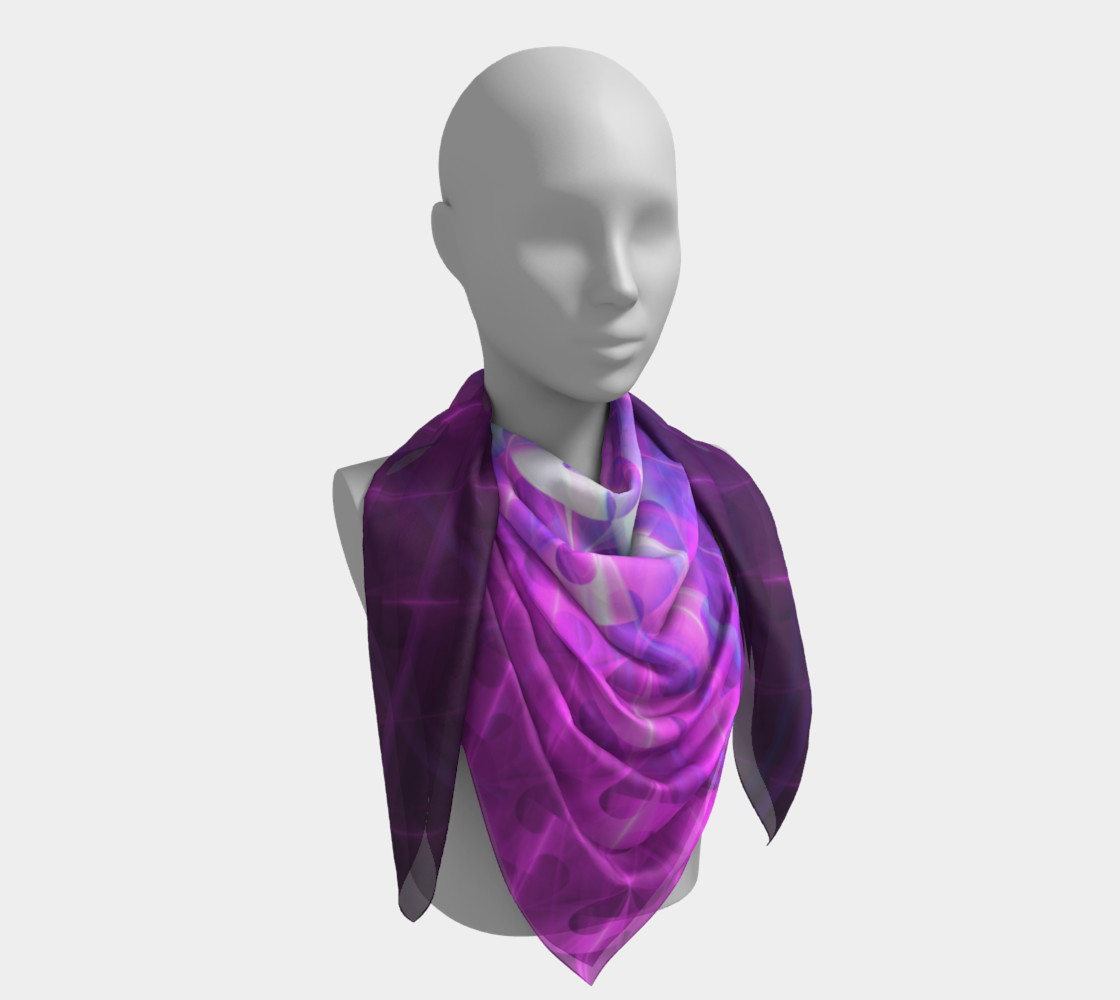 Shiny Purple Buttons | Future Art Fashion preview #4