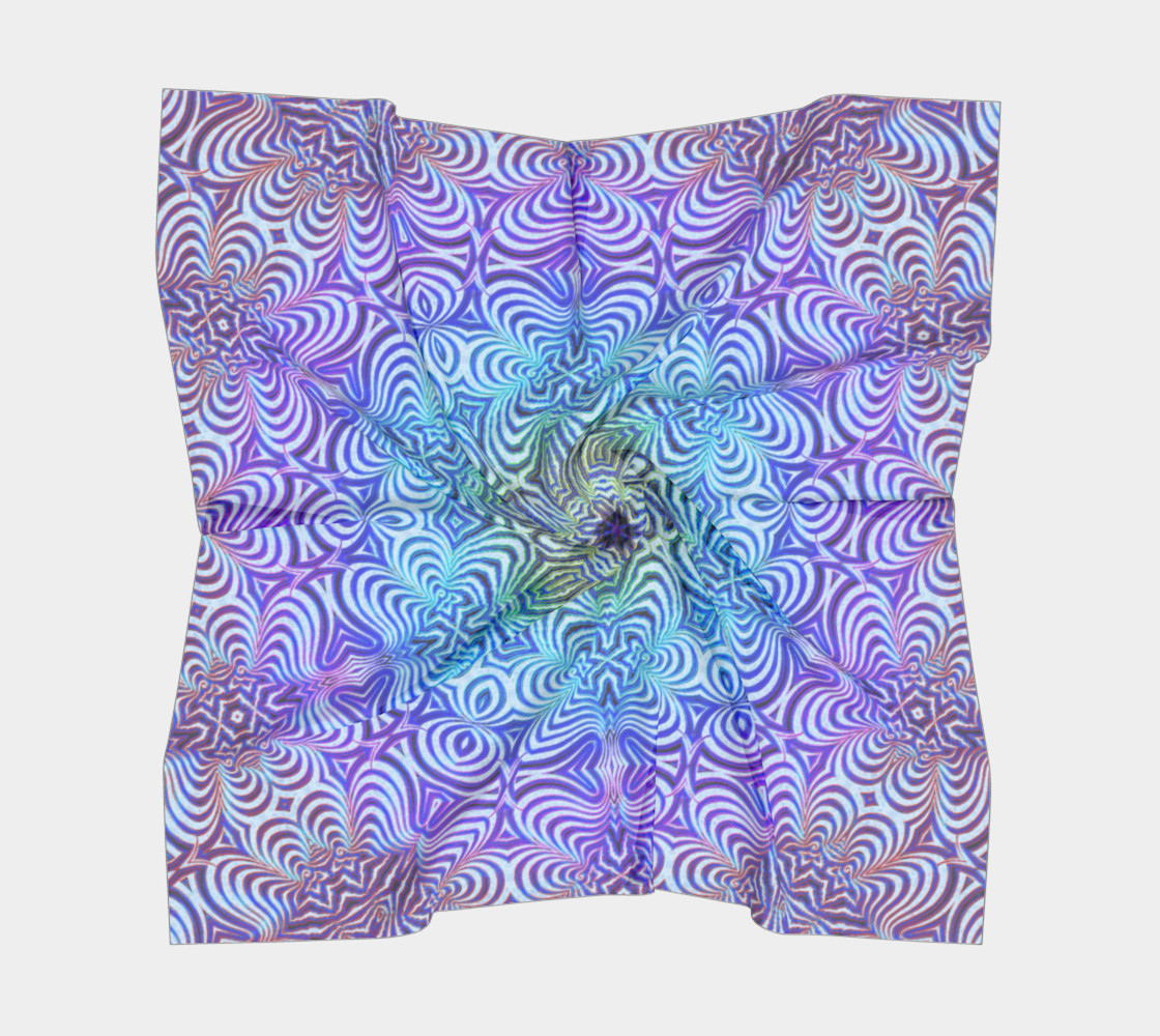 Aperçu de Purple Blue Snowflake #5