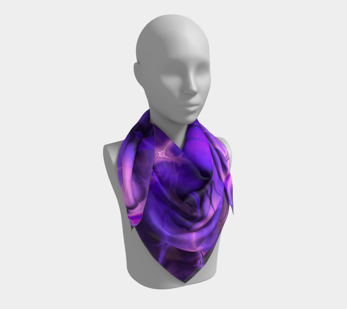 Colourful Fractal Art in Blues, Purples and Pinks preview #3
