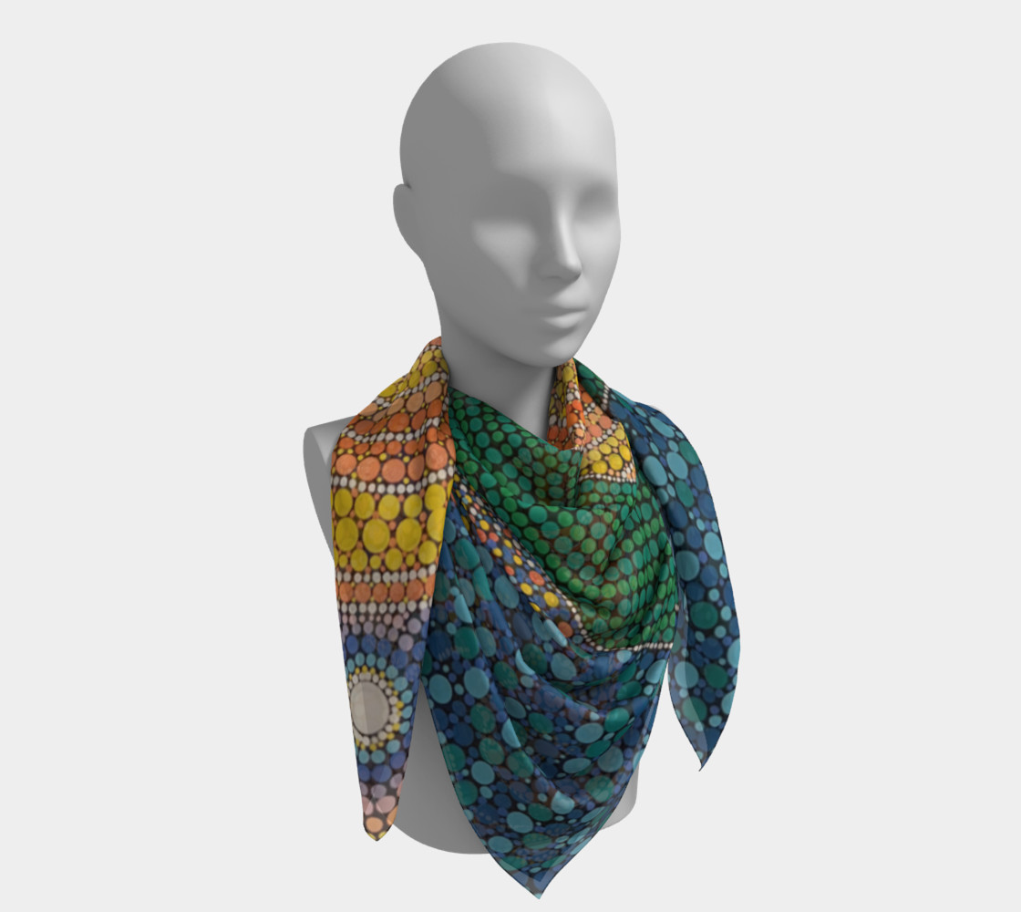 Sunrise Scarf preview #4