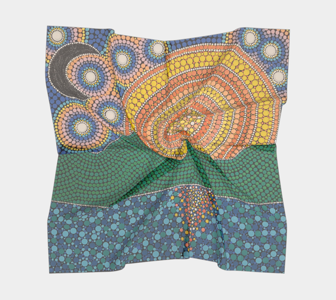 Sunrise Scarf preview #5
